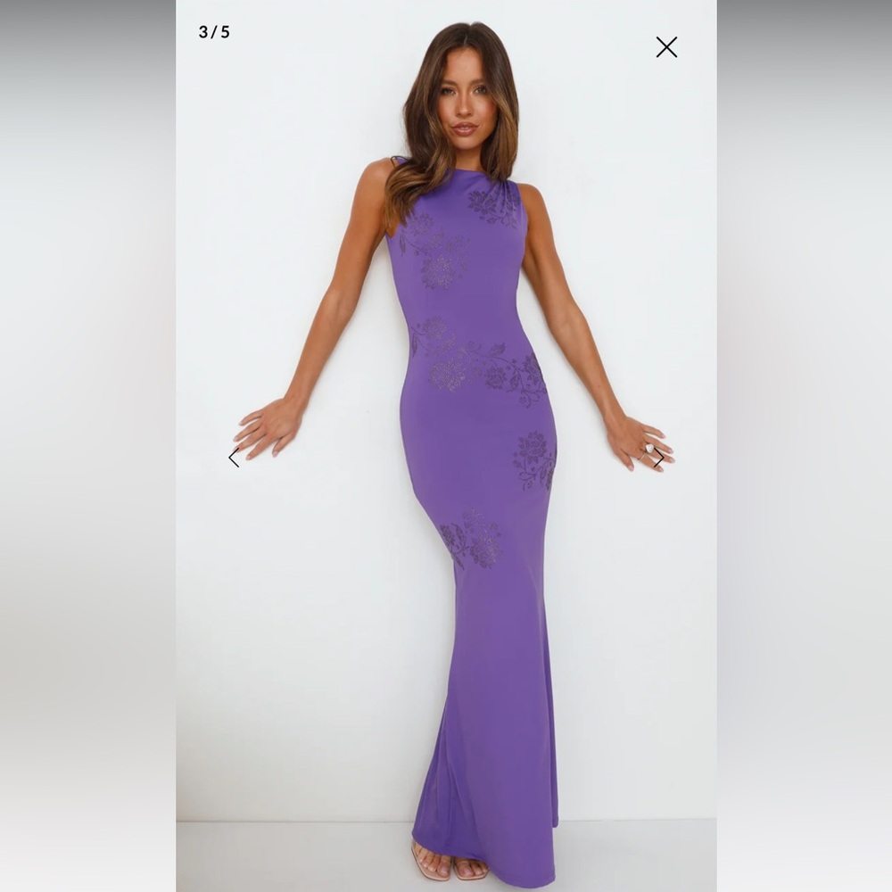 Hello Molly Wedding/ Bridesmaid Dress in Purple.
